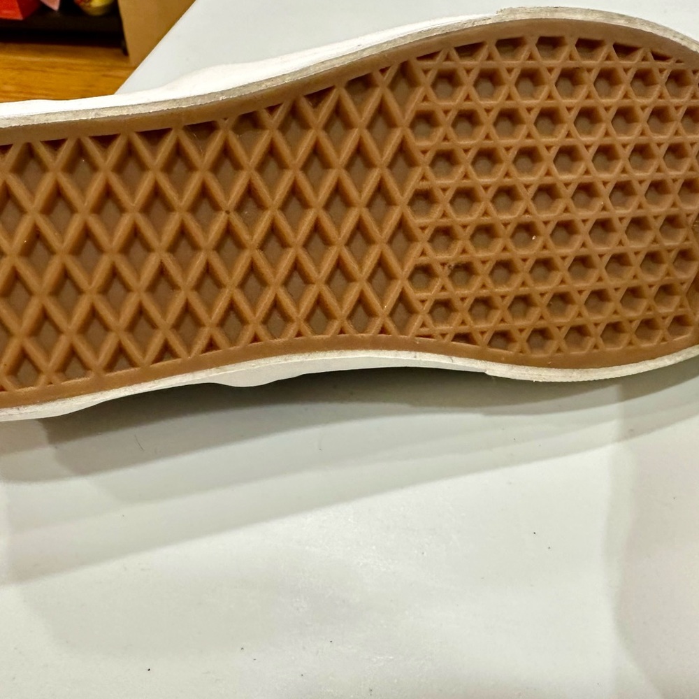 Vans Black Slip-On Shoes with Gold Tag - Picture 8 of 8